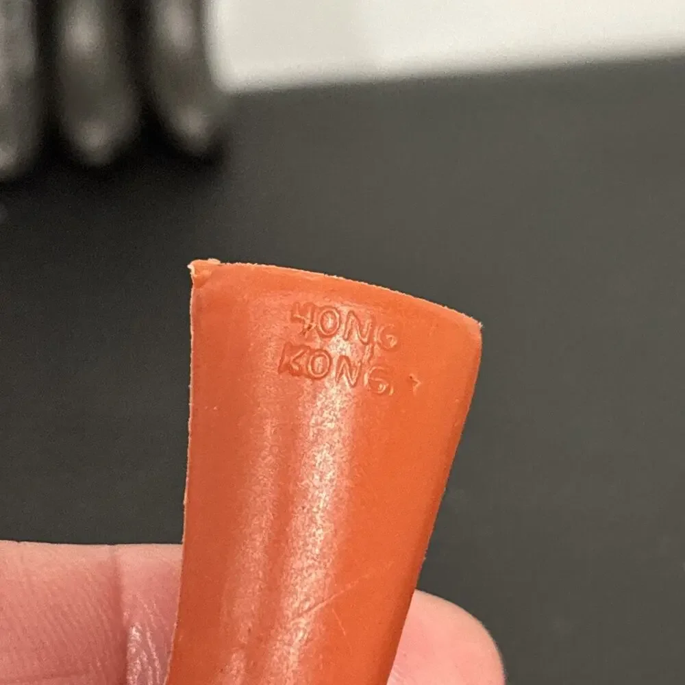 Vintage Barbie Boot Shoe Lot Made In Hong Kong Black Brown - Picture 4 of 6